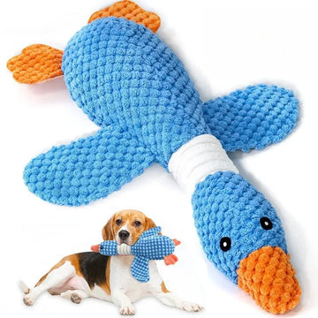 PlushBuddy Goose - for medium-sized dogs and cats, chew-resistant, plush pet toy