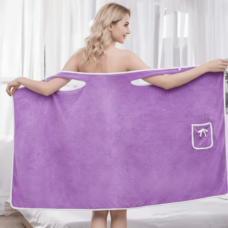 Women’s Wearable Fast-Drying Bath Towel